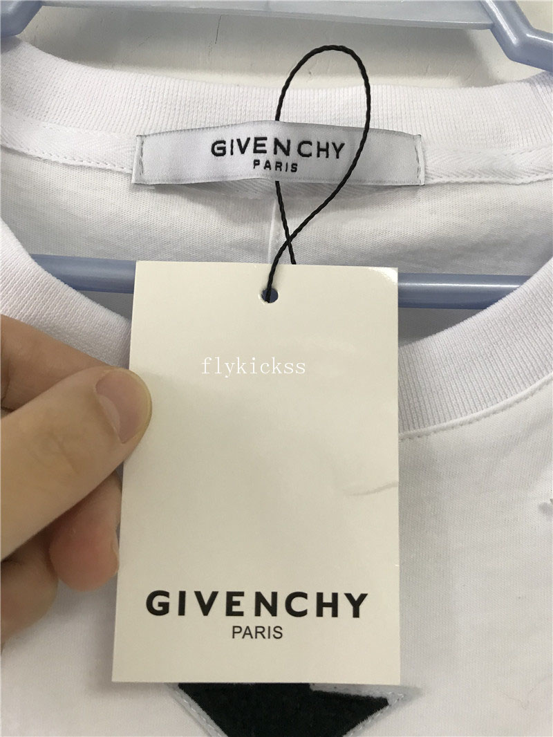 Givenchy Star White Tshirt